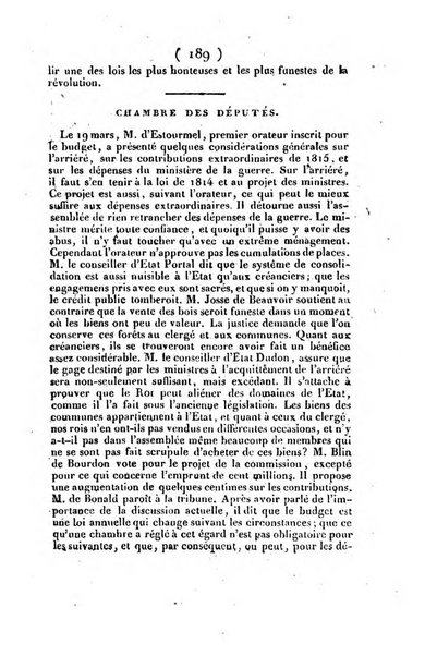 L'ami de la religion et du roi journal ecclesiastique, politique et litteraire