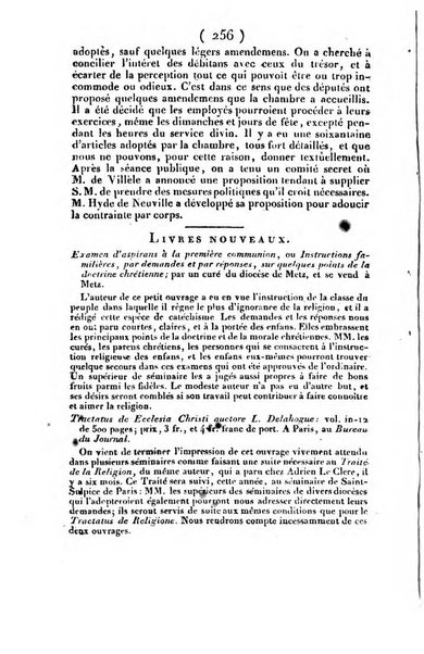 L'ami de la religion et du roi journal ecclesiastique, politique et litteraire