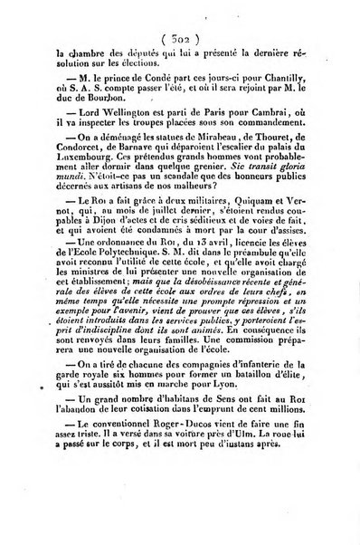 L'ami de la religion et du roi journal ecclesiastique, politique et litteraire