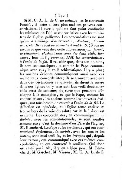 L'ami de la religion et du roi journal ecclesiastique, politique et litteraire