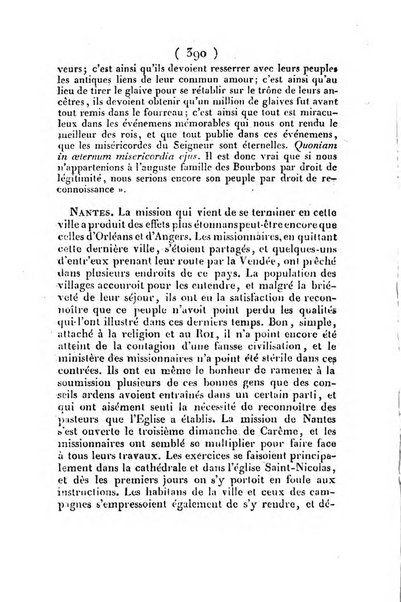 L'ami de la religion et du roi journal ecclesiastique, politique et litteraire