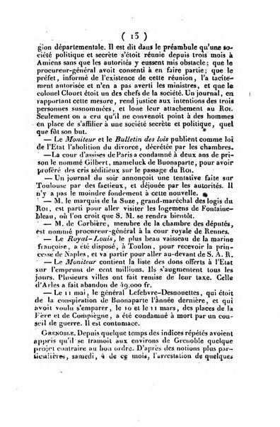 L'ami de la religion et du roi journal ecclesiastique, politique et litteraire