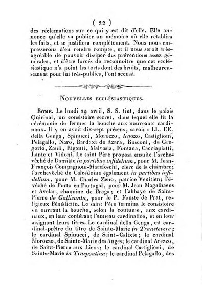 L'ami de la religion et du roi journal ecclesiastique, politique et litteraire