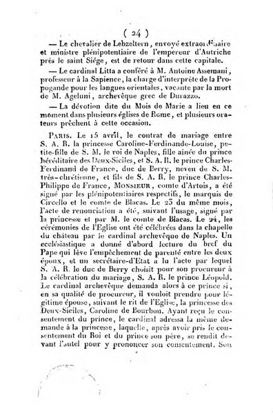 L'ami de la religion et du roi journal ecclesiastique, politique et litteraire