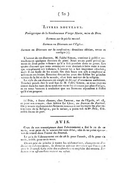 L'ami de la religion et du roi journal ecclesiastique, politique et litteraire