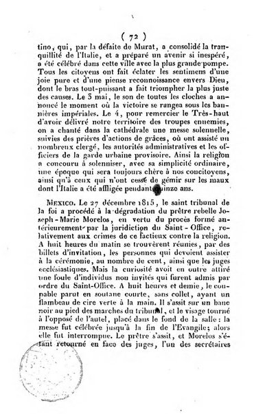 L'ami de la religion et du roi journal ecclesiastique, politique et litteraire