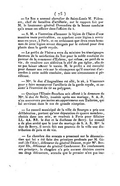 L'ami de la religion et du roi journal ecclesiastique, politique et litteraire