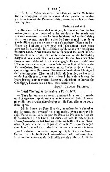 L'ami de la religion et du roi journal ecclesiastique, politique et litteraire