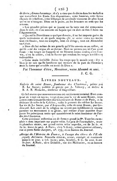 L'ami de la religion et du roi journal ecclesiastique, politique et litteraire