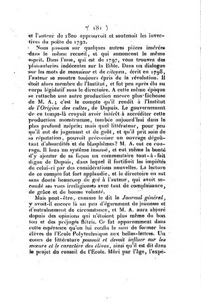 L'ami de la religion et du roi journal ecclesiastique, politique et litteraire