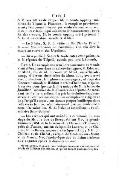 L'ami de la religion et du roi journal ecclesiastique, politique et litteraire