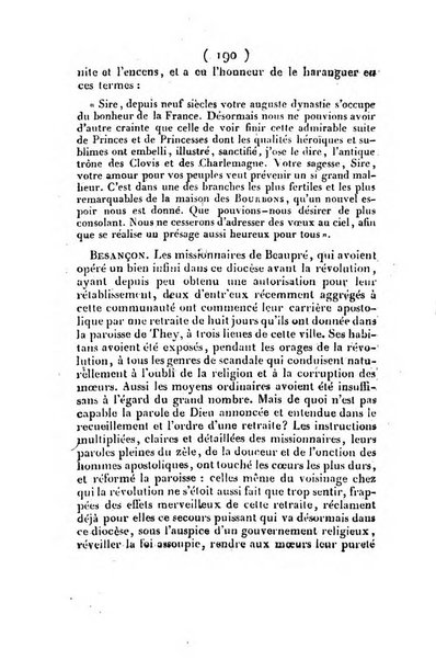 L'ami de la religion et du roi journal ecclesiastique, politique et litteraire