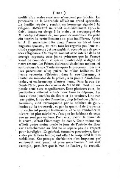 L'ami de la religion et du roi journal ecclesiastique, politique et litteraire