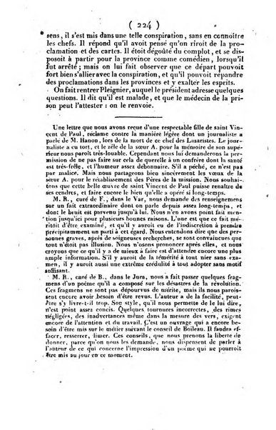 L'ami de la religion et du roi journal ecclesiastique, politique et litteraire