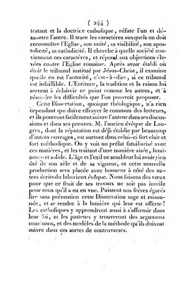 L'ami de la religion et du roi journal ecclesiastique, politique et litteraire