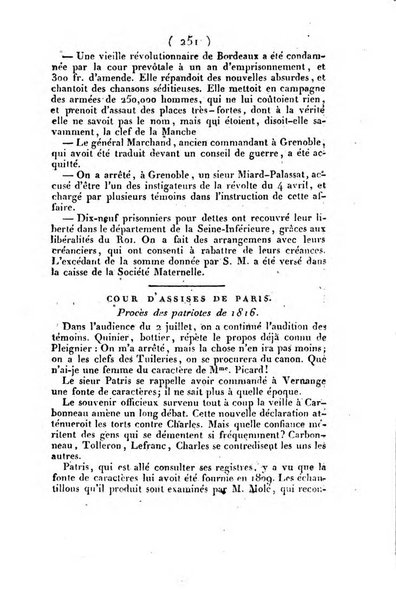 L'ami de la religion et du roi journal ecclesiastique, politique et litteraire