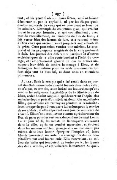 L'ami de la religion et du roi journal ecclesiastique, politique et litteraire