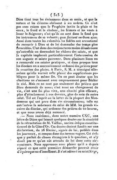 L'ami de la religion et du roi journal ecclesiastique, politique et litteraire