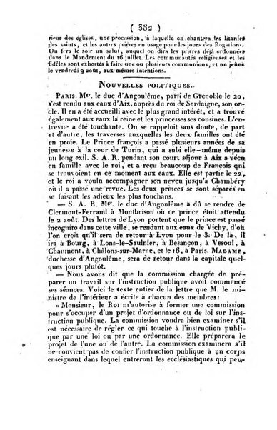 L'ami de la religion et du roi journal ecclesiastique, politique et litteraire