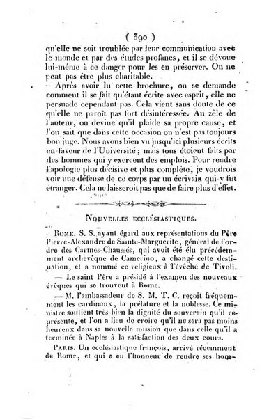 L'ami de la religion et du roi journal ecclesiastique, politique et litteraire