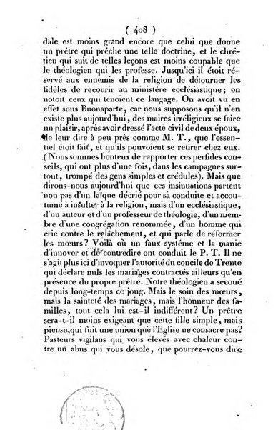 L'ami de la religion et du roi journal ecclesiastique, politique et litteraire