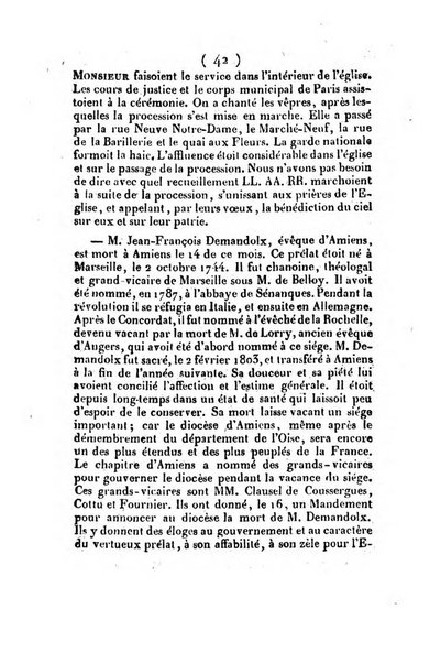 L'ami de la religion et du roi journal ecclesiastique, politique et litteraire