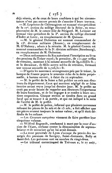 L'ami de la religion et du roi journal ecclesiastique, politique et litteraire