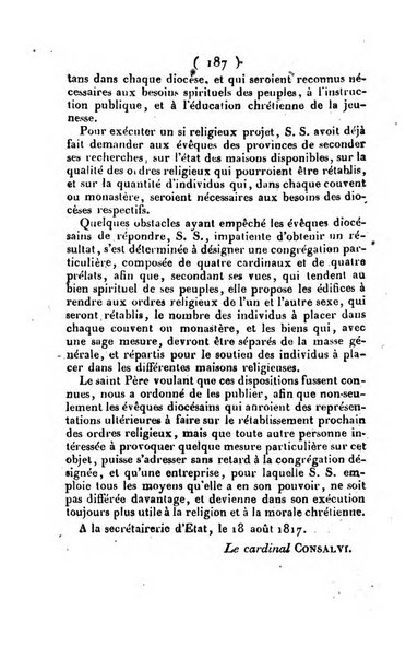 L'ami de la religion et du roi journal ecclesiastique, politique et litteraire