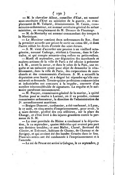 L'ami de la religion et du roi journal ecclesiastique, politique et litteraire