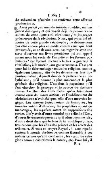 L'ami de la religion et du roi journal ecclesiastique, politique et litteraire