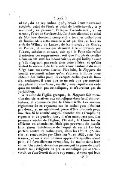 L'ami de la religion et du roi journal ecclesiastique, politique et litteraire