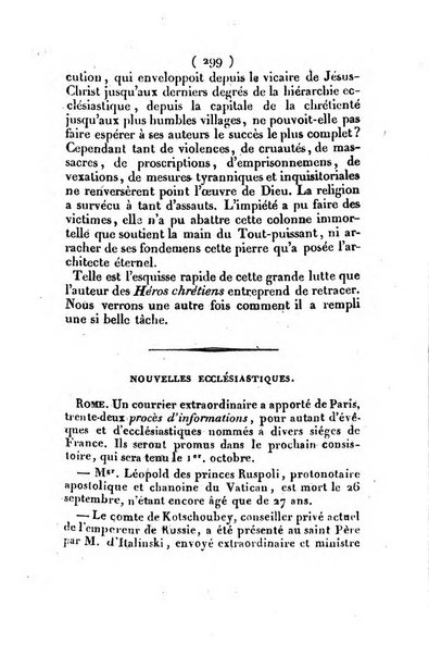 L'ami de la religion et du roi journal ecclesiastique, politique et litteraire