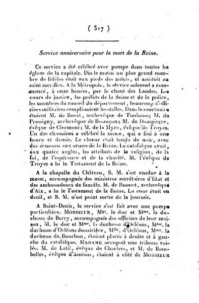 L'ami de la religion et du roi journal ecclesiastique, politique et litteraire