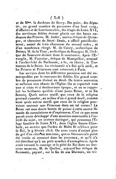 L'ami de la religion et du roi journal ecclesiastique, politique et litteraire