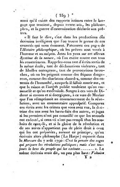 L'ami de la religion et du roi journal ecclesiastique, politique et litteraire