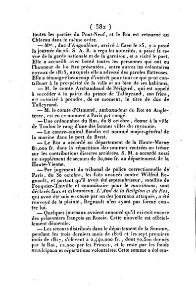 L'ami de la religion et du roi journal ecclesiastique, politique et litteraire