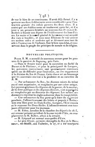 L'ami de la religion et du roi journal ecclesiastique, politique et litteraire