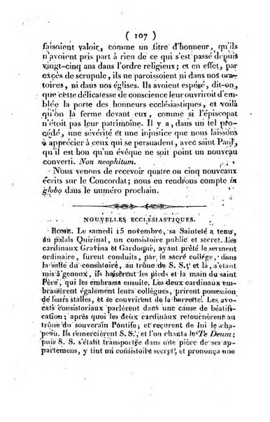 L'ami de la religion et du roi journal ecclesiastique, politique et litteraire