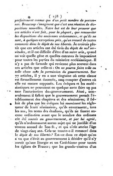 L'ami de la religion et du roi journal ecclesiastique, politique et litteraire