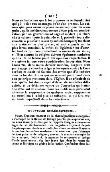 L'ami de la religion et du roi journal ecclesiastique, politique et litteraire