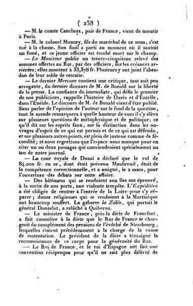 L'ami de la religion et du roi journal ecclesiastique, politique et litteraire