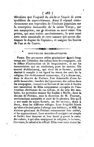 L'ami de la religion et du roi journal ecclesiastique, politique et litteraire