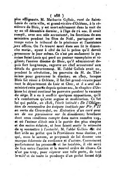 L'ami de la religion et du roi journal ecclesiastique, politique et litteraire