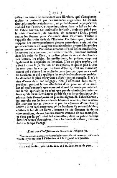 L'ami de la religion et du roi journal ecclesiastique, politique et litteraire