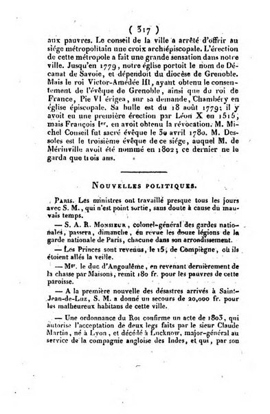 L'ami de la religion et du roi journal ecclesiastique, politique et litteraire