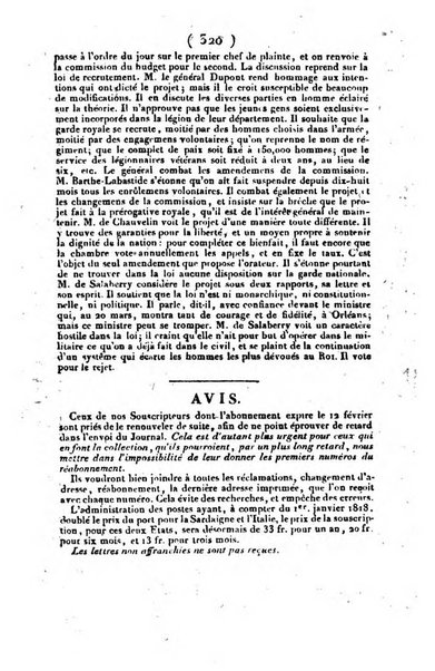 L'ami de la religion et du roi journal ecclesiastique, politique et litteraire