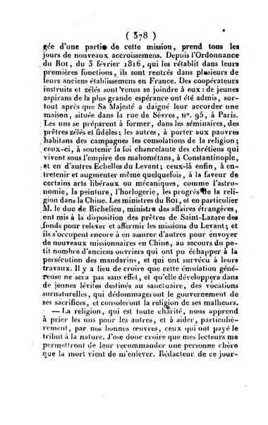 L'ami de la religion et du roi journal ecclesiastique, politique et litteraire