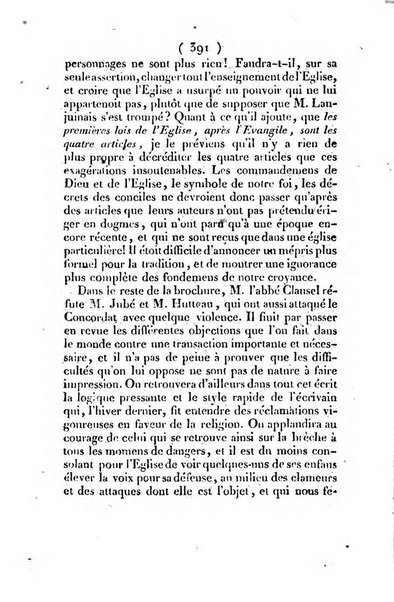 L'ami de la religion et du roi journal ecclesiastique, politique et litteraire