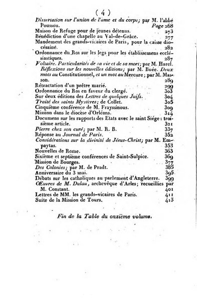 L'ami de la religion et du roi journal ecclesiastique, politique et litteraire