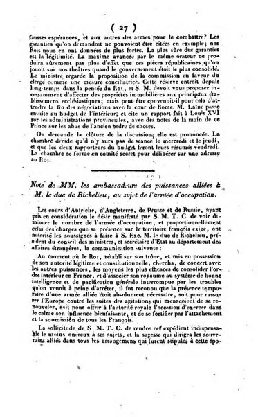 L'ami de la religion et du roi journal ecclesiastique, politique et litteraire